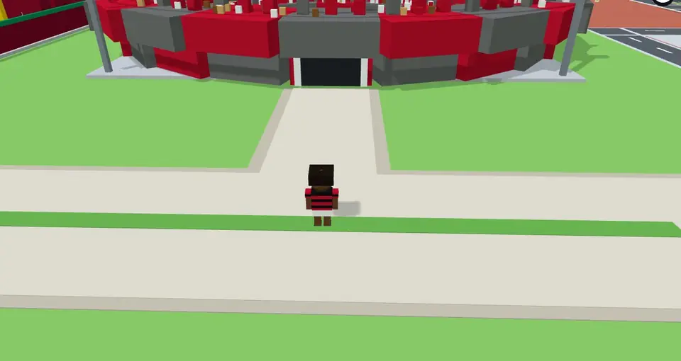 Arruda no mapa 3D do jogo, em Recife (PE)