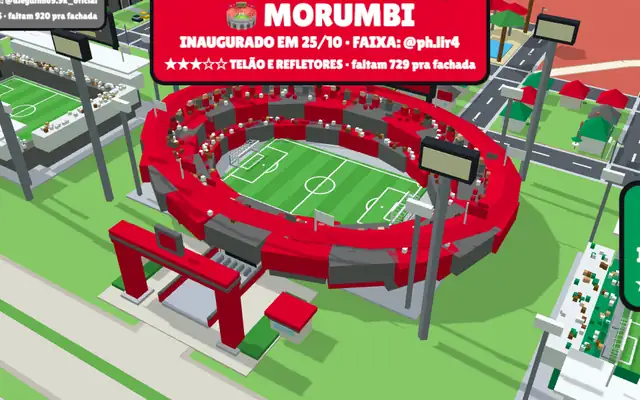 Morumbi no mapa do jogo